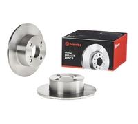 2x Disco de freno macizo 08.A356.10 BREMBO para TOYOTA COROLLA Station Wagon