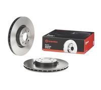 Brembo Discos de freno para FIAT Stilo, Bravo, Doblo, Croma y Citroën Nemo – Ref 09.4939.11