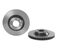 1 Disco De Freno Brembo Barnizado Para Eje Delantero 09c88211