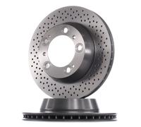 2x BREMBO 09.8890.21 Coated Disc Line Disco de freno para PORSCHE BOXSTER (986)