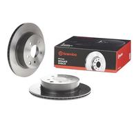 Disco de freno BREMBO 9896921 trasero, ventilado , 1 Pieza