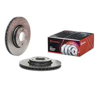 Brembo 09.9078.2X Disco de freno delantero Xtra con pintura UV, juego de 2
