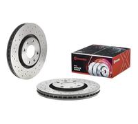 BREMBO Discos de freno para DS: DS4, DS3, DS5 & PEUGEOT: 207, 208, 2008, 307, Partner, 5008, 3008, Ranch, 308, 1007, 206 (Ref: 09.9619.1X)
