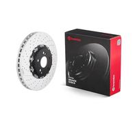 Disco de freno BREMBO 9976423 delantero, ventilado , ranurado, altamente carbonizado, 1 Pieza