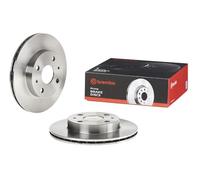 2x Disco de freno ventilación interna 09.A421.10 BREMBO para DAIHATSU MOVE YRV
