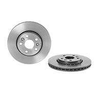 Disco de freno BREMBO 09A72721 delantero, ventilado , altamente carbonizado, 1 Pieza