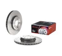 Disco de freno BREMBO 09A8201X delantero, perforado, ventilado , perforado, 1 Pieza