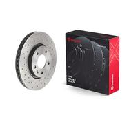 Brembo 09.B356.1X Rotores de Discos de Frenos, Juego de 1