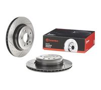 Disco de freno BREMBO 09C24611 trasero, ventilado , ranurado, altamente carbonizado, 1 Pieza