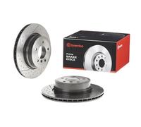 Disco de freno BREMBO 09C31521 trasero, ventilado , ranurado, altamente carbonizado, 1 Pieza