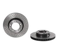 Disco de freno BREMBO 09C88011 delantero, ventilado , altamente carbonizado, 1 Pieza