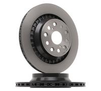 2x Disco de freno ventilación interna 09.D691.11 BREMBO para LEXUS LS