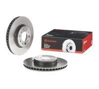 Brembo 09556821 Discos de Freno con Recubrimiento UV, Set de 2