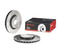 2x Disco de freno ventilación interna 09.8004.41 BREMBO para ALFA ROMEO MITO