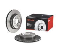 Disco de freno BREMBO 09A27011 trasero, ventilado , altamente carbonizado, 1 Pieza
