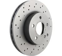 Brembo 09A61351 Discos de Freno con Recubrimiento UV, Set de 2