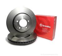 Brembo 09A72110 Disco de Freno, Set de 2