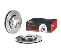 BREMBO Discos de freno para RENAULT: MÃ©gane, ScÃ©nic, Laguna, Captur, Fluence, ZoÃ©, Kangoo, Duster & DACIA: Duster & NISSAN: Juke (Ref: 09.A727.14)