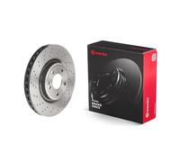 Brembo 09B80751 Discos de Freno con Recubrimiento UV, Set de 2