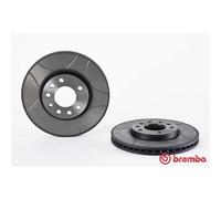 BREMBO 2X Disco De Freno Delante 285 Ventilado Ranurado Para Opel