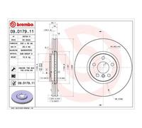 BREMBO 2X Disco De Freno Delante Ø335 Mm Ventilado Para MINI Mini F56 John