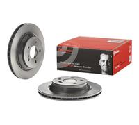 BREMBO 2x Disco De Freno Trasero Ø300 Mm Ventilado Para Mercedes-Benz SL R230
