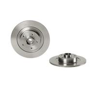 BREMBO 2x Disco Freno Trasero Ø300 MM Completo para Renault Latitud L70 _ 2.0