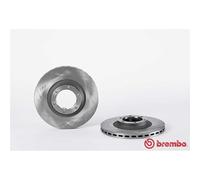 BREMBO 2x Discos De Freno Ventilados 09.6817.10