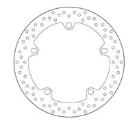 DISCO DE FRENO FIJO DELANTERO BREMBO ORO PARA BMW R1150 GS/ABS 99-04