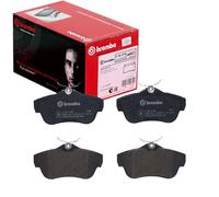 Brembo Pastillas de freno P 23 189 trasero – Juego de 4 para Fiat Scudo