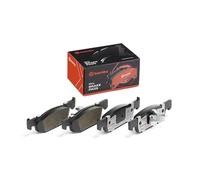 BREMBO Juego de 4 pastillas de freno para SMART: Forfour, Fortwo & DACIA: Sandero, Logan & RENAULT: Clio, Twingo (Ref: P 68 059X)