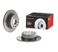 Disco de freno BREMBO 08D61611 trasero, macizo, 1 Pieza