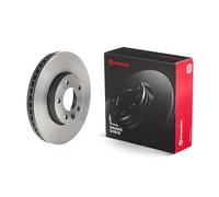 Brembo Disco de freno 09D21111 delantero ventilado altamente carbonizado 1 pieza