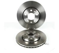 BREMBO Discos de freno para RENAULT: MÃ©gane, ScÃ©nic, Laguna, Captur, Fluence, ZoÃ©, Kangoo, Duster & DACIA: Duster & NISSAN: Juke (Ref: 09.A727.14)