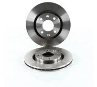 BREMBO Discos de freno para PEUGEOT: 207, 208, 307, Partner, Ranch, 301, 206, 1007, 2008, 207+ & CITROËN: Berlingo, C3, DS3 (Ref: 09.8695.14)