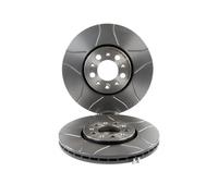 BREMBO Discos de freno para SKODA: Fabia, Octavia, Roomster, Rapid & VOLKSWAGEN: New Beetle, Polo, Golf, Bora & SEAT: Ibiza, Cordoba (Ref: 09.7010.76)
