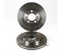 BREMBO Discos de freno para SKODA: Fabia, Octavia, Roomster, Rapid & VOLKSWAGEN: Polo, Golf, Fox, Bora & SEAT: Ibiza, Cordoba (Ref: 09.7011.14)