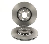 BREMBO Discos de freno para VOLKSWAGEN: Passat & AUDI: A6, A4 & SKODA: Superb & SEAT: Exeo (Ref: 09.8690.11)