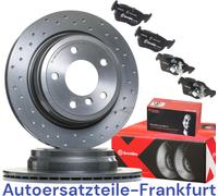 BREMBO Discos de freno + Pastillas BMW 1er E81 E87 3er E90 E91 E92 E93 X1 E84...