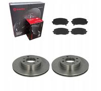 BREMBO Discos de freno + Pastillas delanteras HYUNDAI i10 I 08- KIA PICANTO 05-