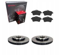 BREMBO Discos de freno + Pastillas delanteras MERCEDES A W169 B W245 2004-