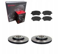BREMBO Discos de freno + Pastillas delanteras OPEL AGILA B SUZUKI SPLASH SWIF...