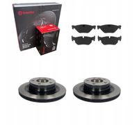 BREMBO Discos de freno + Pastillas Traseras BMW 1 E81 E87 E88 6 E90 E91 E92 E93