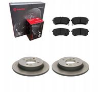 Brembo Discos de freno 08.A916.10 traseros para KIA Picanto y Hyundai i10
