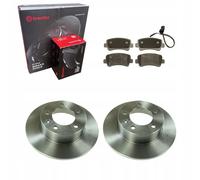 BREMBO Discos de freno + Pastillas traseras OPEL MOVANO B RENAULT MASTER III ...