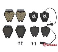 BREMBO Juego de 4 pastillas de freno para AUDI: S4, A6, A4 (Ref: P 85 096)