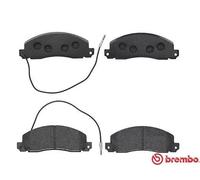 BREMBO Juego de 4 pastillas de freno para RENAULT: Trafic & VAUXHALL: Arena & OPEL: Arena (Ref: P 68 006)