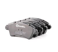BREMBO Juego de pastillas de freno Delantero adecuado para PEUGEOT 206 Fastback