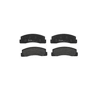 BREMBO Juego de pastillas de freno Delantero ex ontacto de avisador de desgaste sin accesorios P 41 002 Juego de pastillas de freno Compatible con LADA Niva 2121, 2131 NIVA II 2123