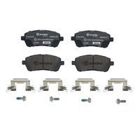 BREMBO Juego de pastillas de freno Delantero para FORD Fiesta Mk6 Furgoneta P 24